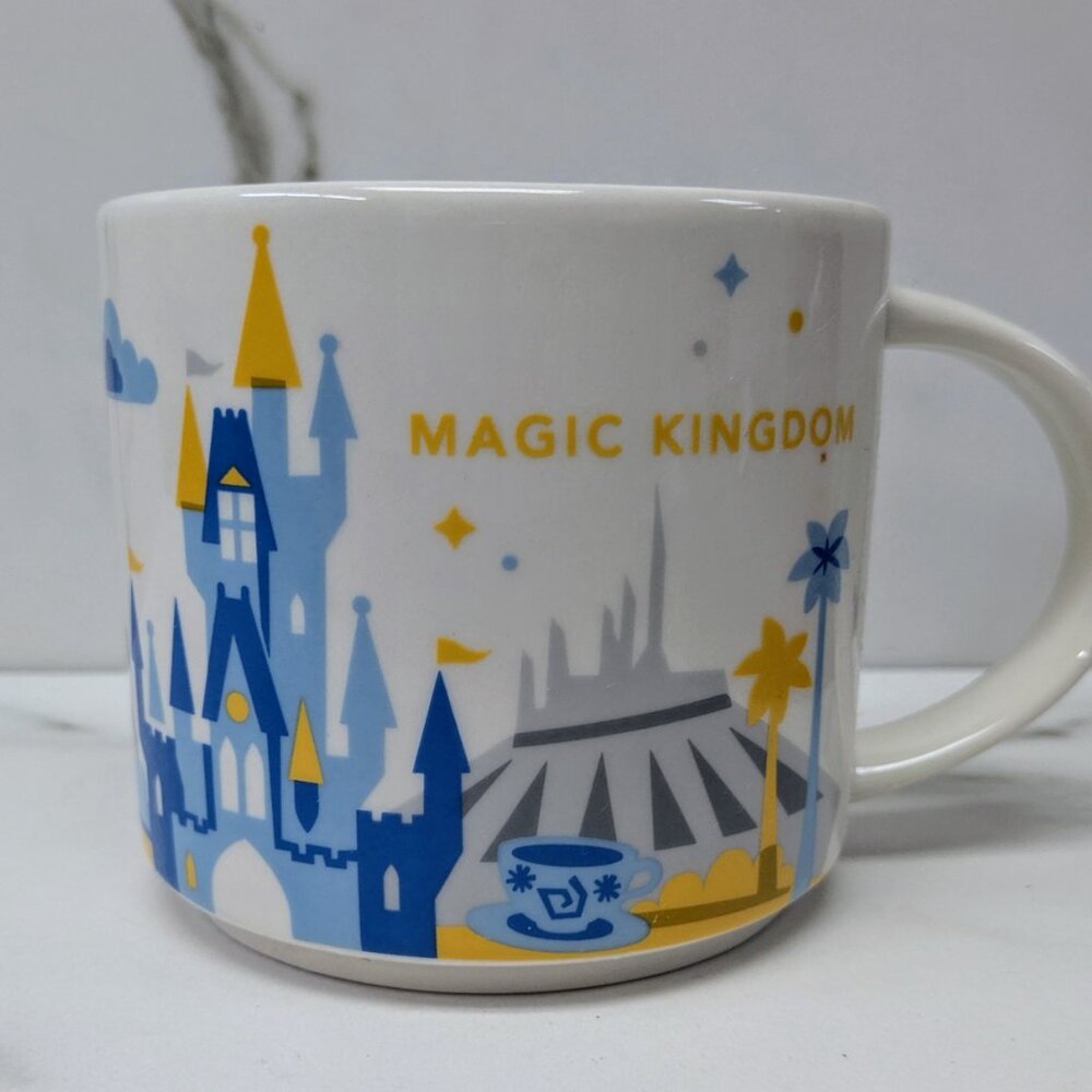 Disney x Starbucks Magic Kingdom 'You Are Here' Mug- Like New